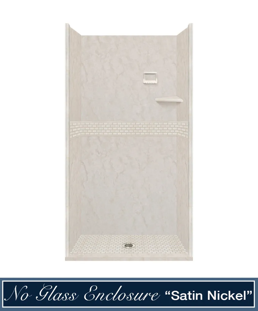 Rafe Marble Classic Alcove Shower Enclosure Kit