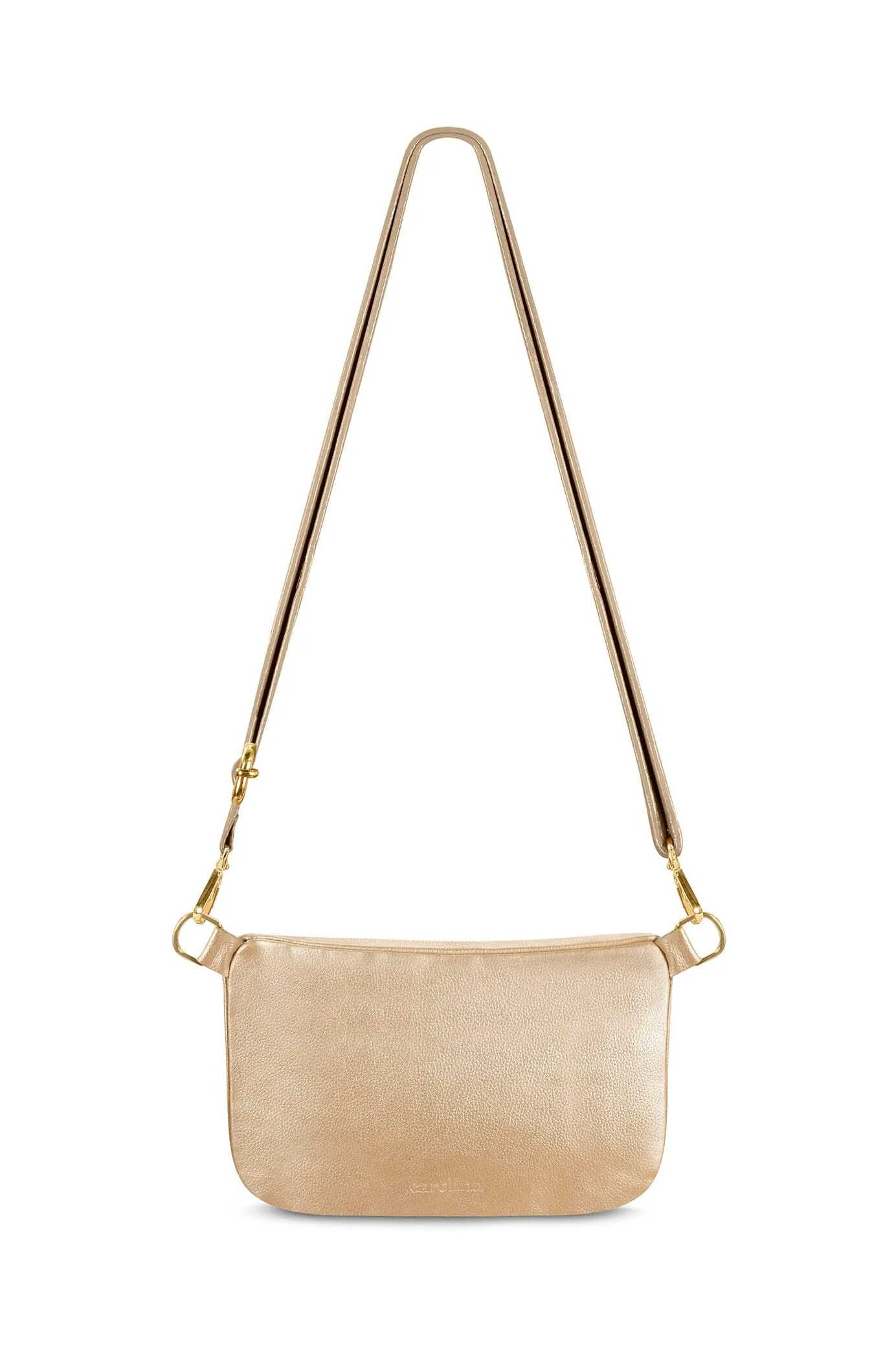 Ramona Leather Handbag Gold