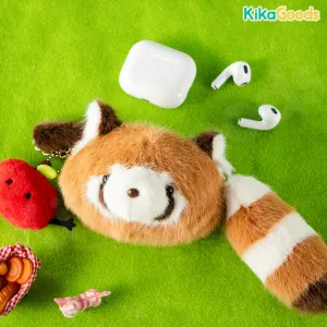 Red Panda Headphone Bag