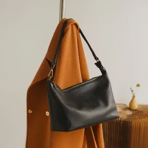 Retro Simple Leather Crossbody Bag