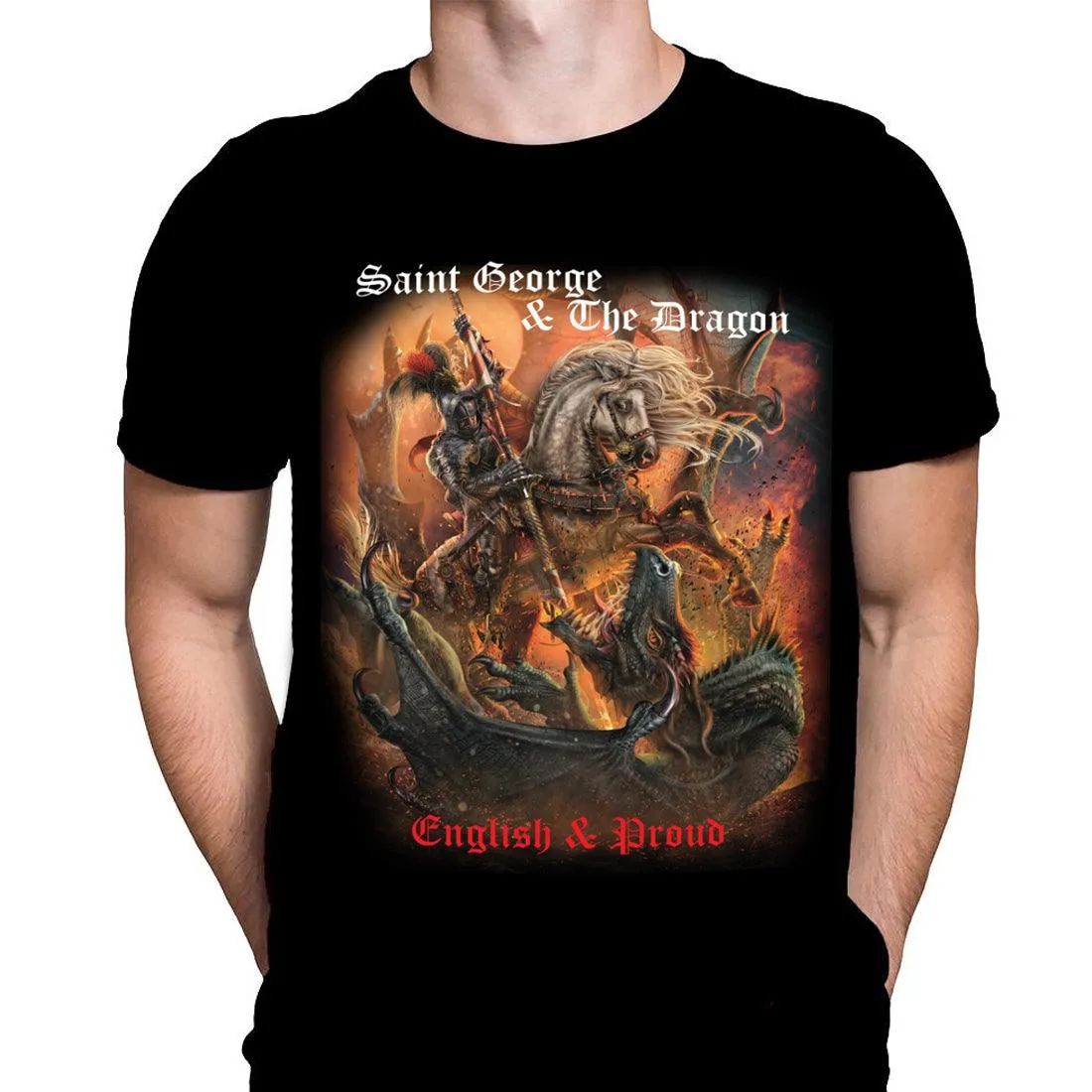 Saint George English and Proud - T-Shirt