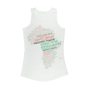 Say Their Names! Women Performance Tank Top