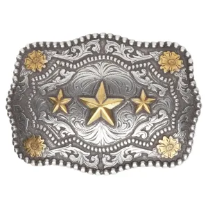 Scallop Triple Star Buckle