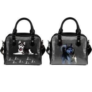 Siberian Husky Shoulder Bag