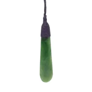 Simply Stunning Greenstone Drop Necklace