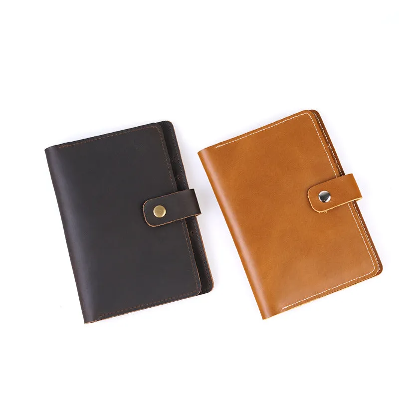 Soft wood grain PU passport holder