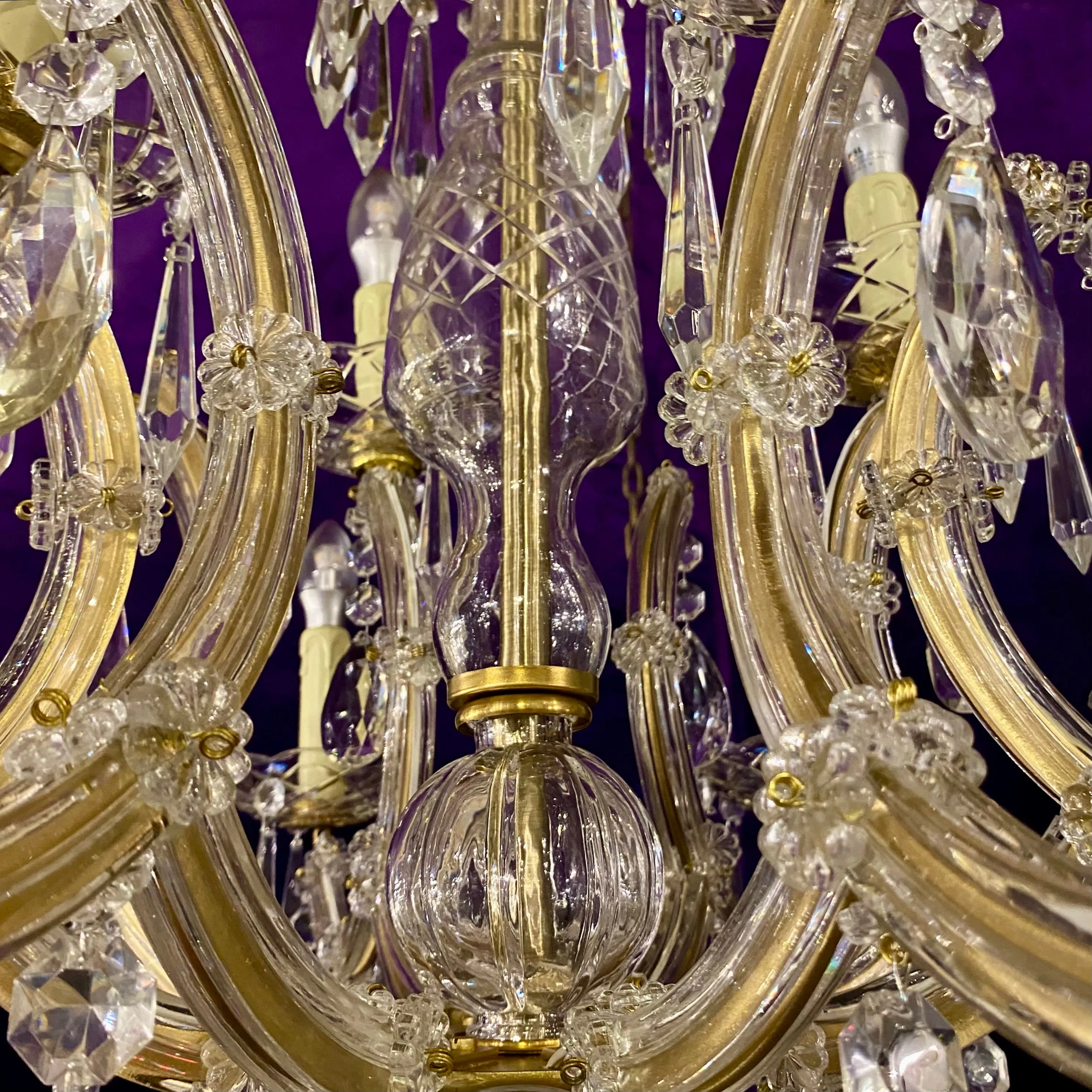 Stunning Antique Maria Theresa Chandelier