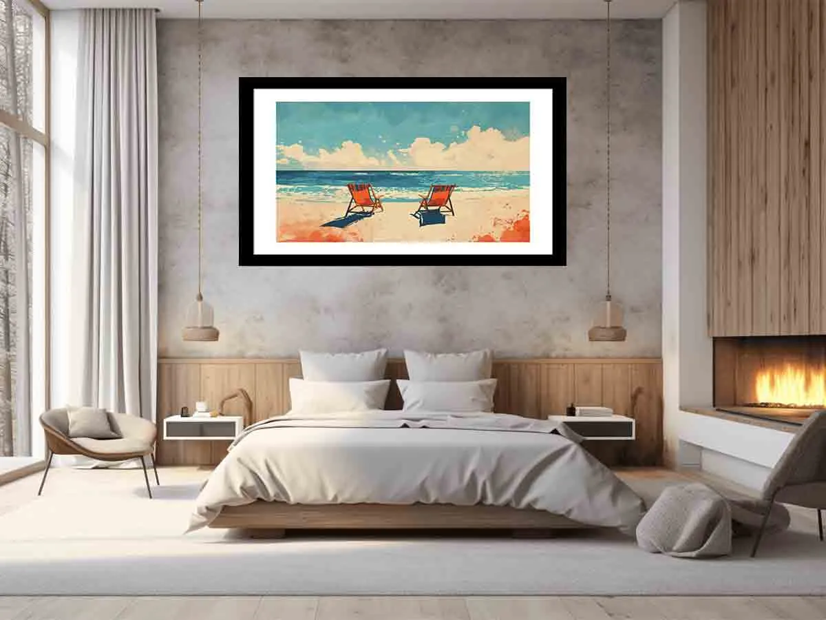 Stunning Beach Framed Print - High-Quality, Ready to Hang Artwork