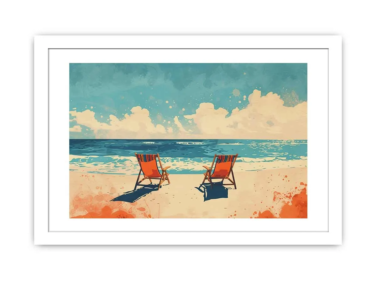 Stunning Beach Framed Print - High-Quality, Ready to Hang Artwork