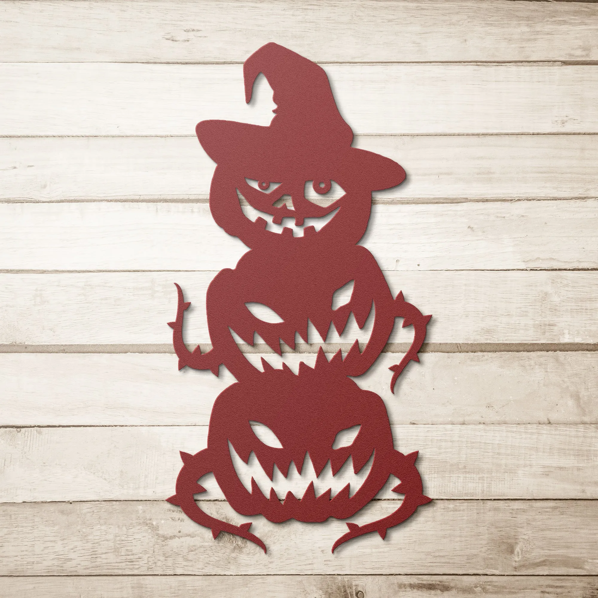 Stunning Halloween Pumpkin Metal Wall Art – Custom Colors & Sizes