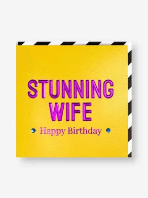 Stunning Wife Birthday