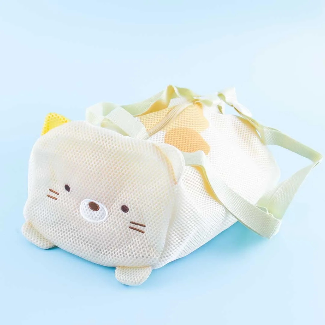 Sumikko Gurashi Mesh Shoulder Bag - Neko