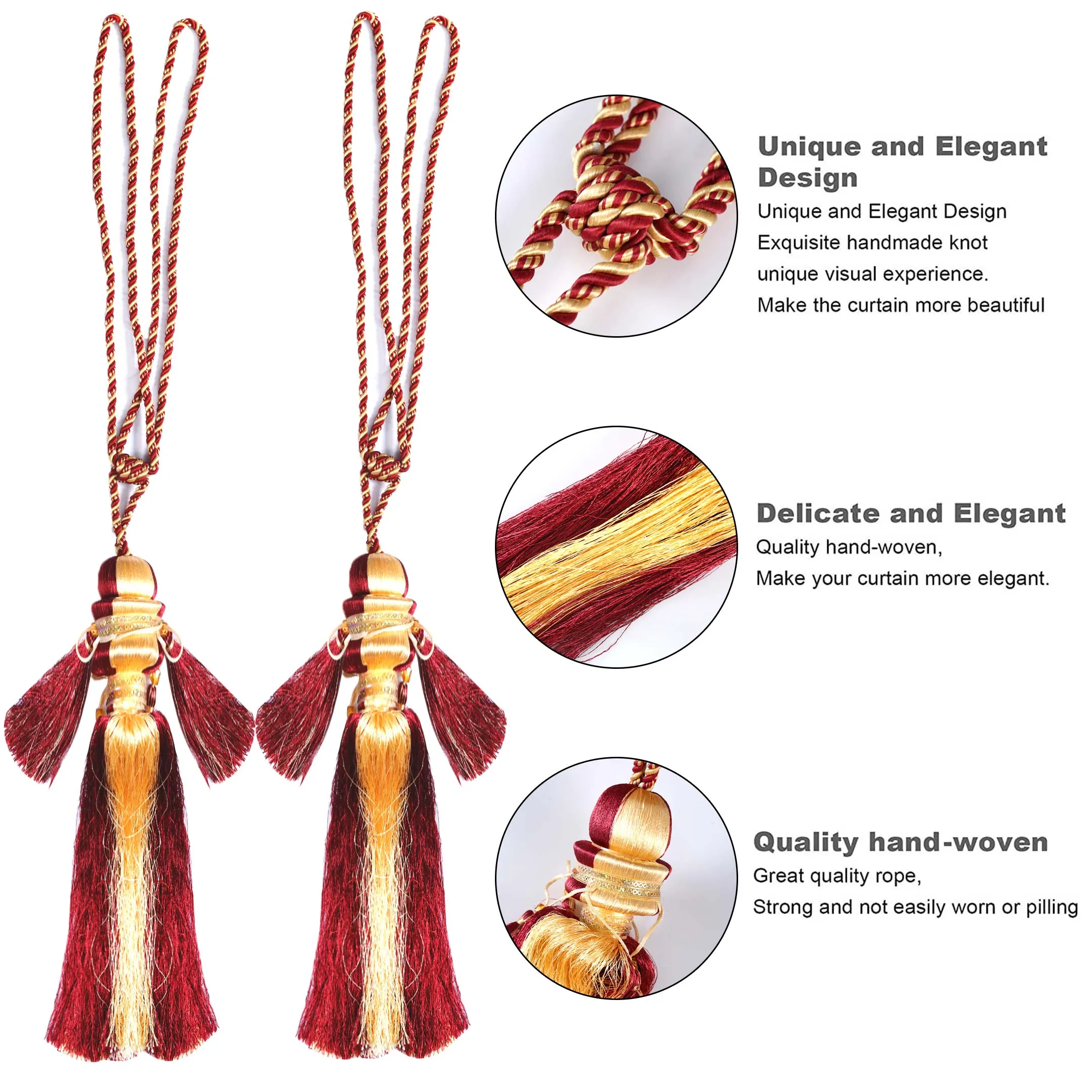 Tassel Curtain Tiebacks