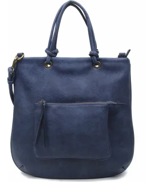 The Addison Tote - Blue