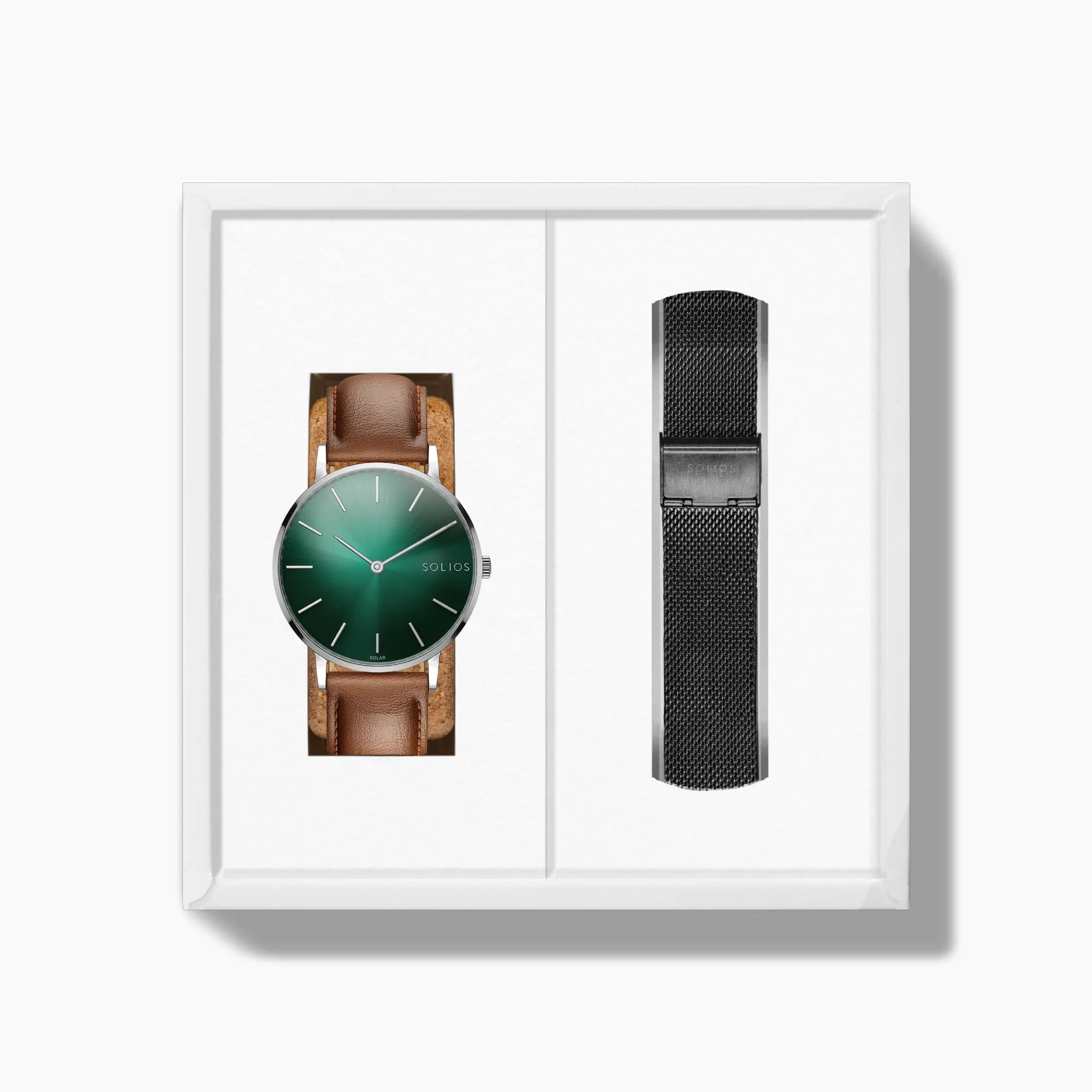 The Rainforest Classic Bundle | Green Dial - Silver Case