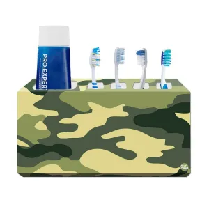 Toothbrush Holder Wall Mounted -Army Camo