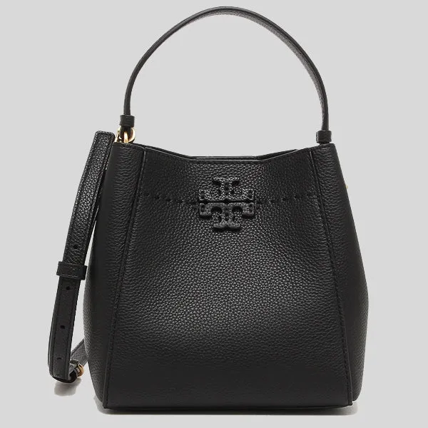 TORY BURCH Small McGraw Bucket Bag Black 74956