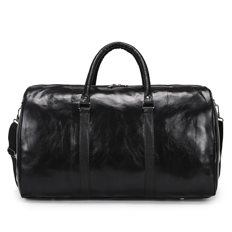 Travel Bag PU Leather Duffle Bag