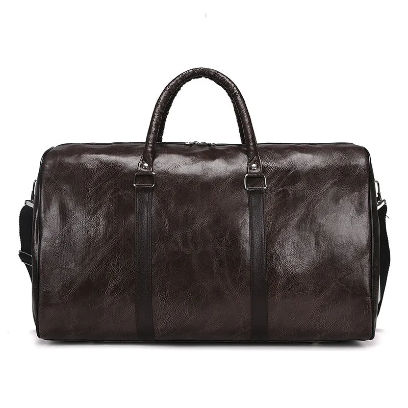 Travel Bag PU Leather Duffle Bag