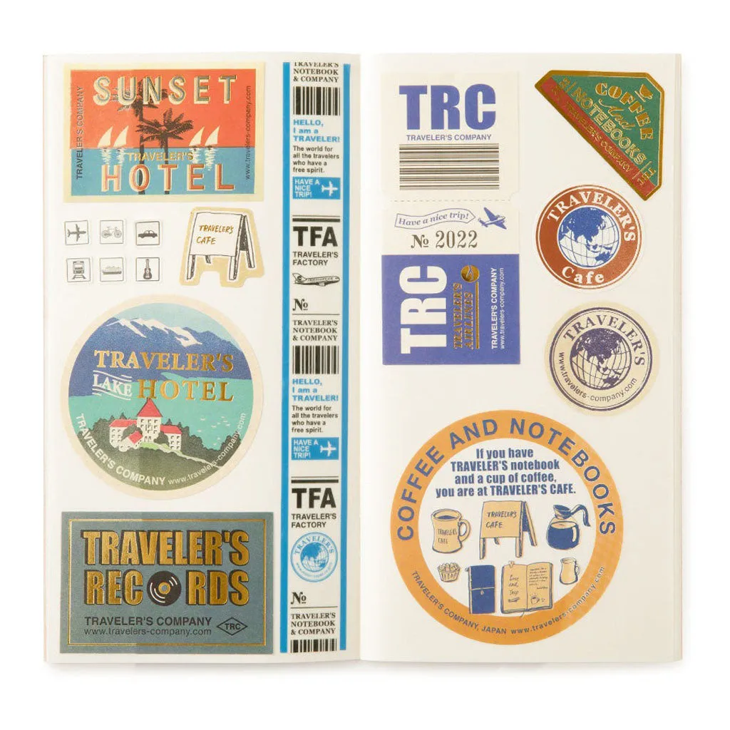 Traveler's Notebook Refill Sticker Release Paper - 031