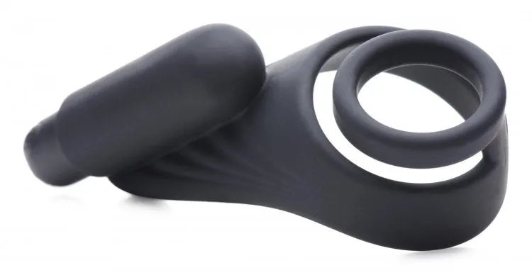 Trinity 4 Men 7x Silicone C- Ring W- Taint Stimulator