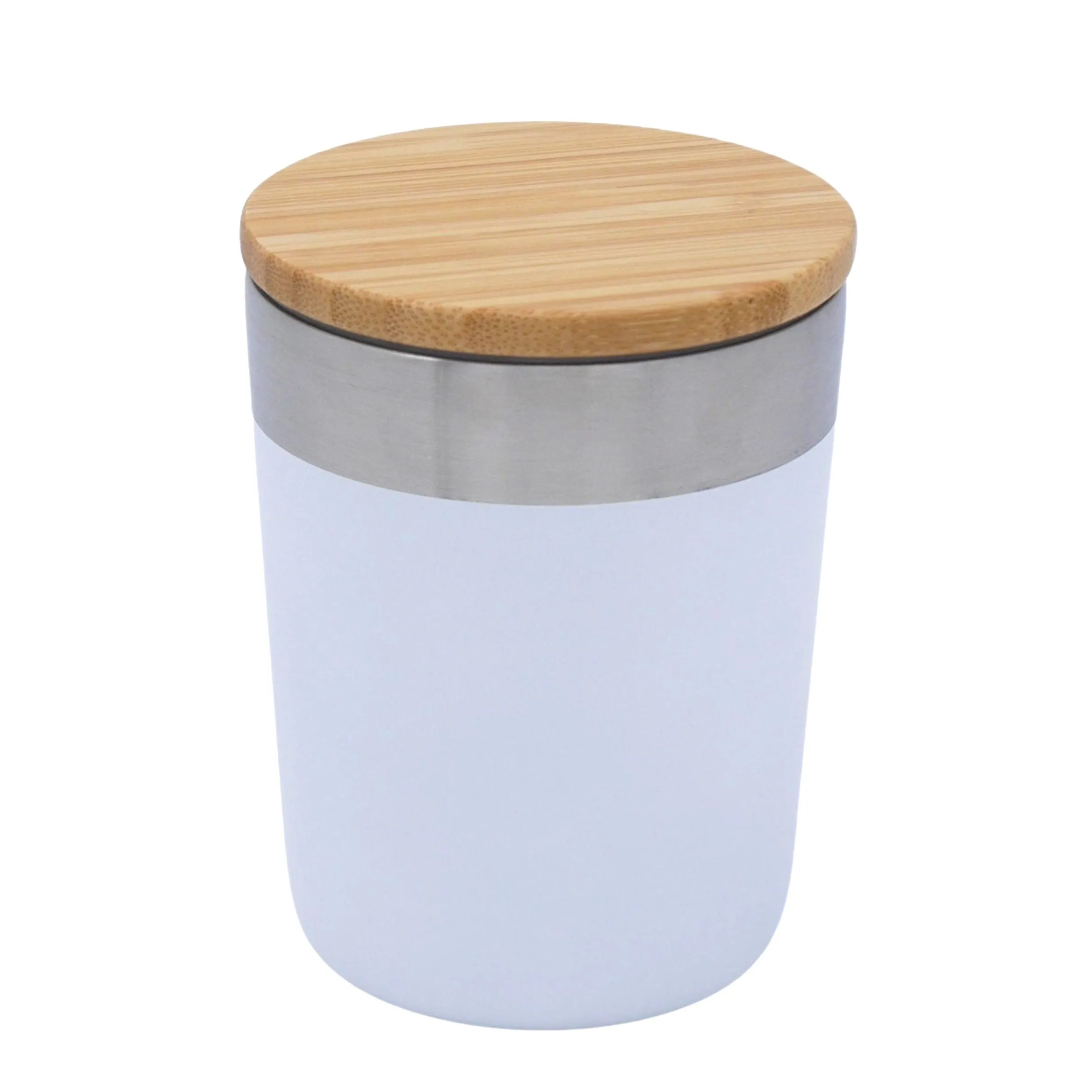 Vacuum Coffee Tumbler with Bamboo Lid