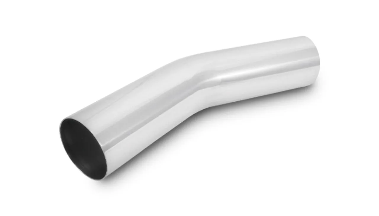 Vibrant 30 Degree Aluminum Piping, 3.5" O.D. - Polished  - 2812