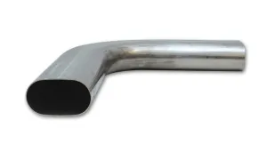 Vibrant 3.50" 16ga 90° Oval (Horizontal) Mandrel Bend 304 Stainless (13194)