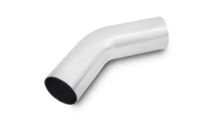 Vibrant 45 Degree Aluminum Piping, 1" O.D. - Polished  - 2118