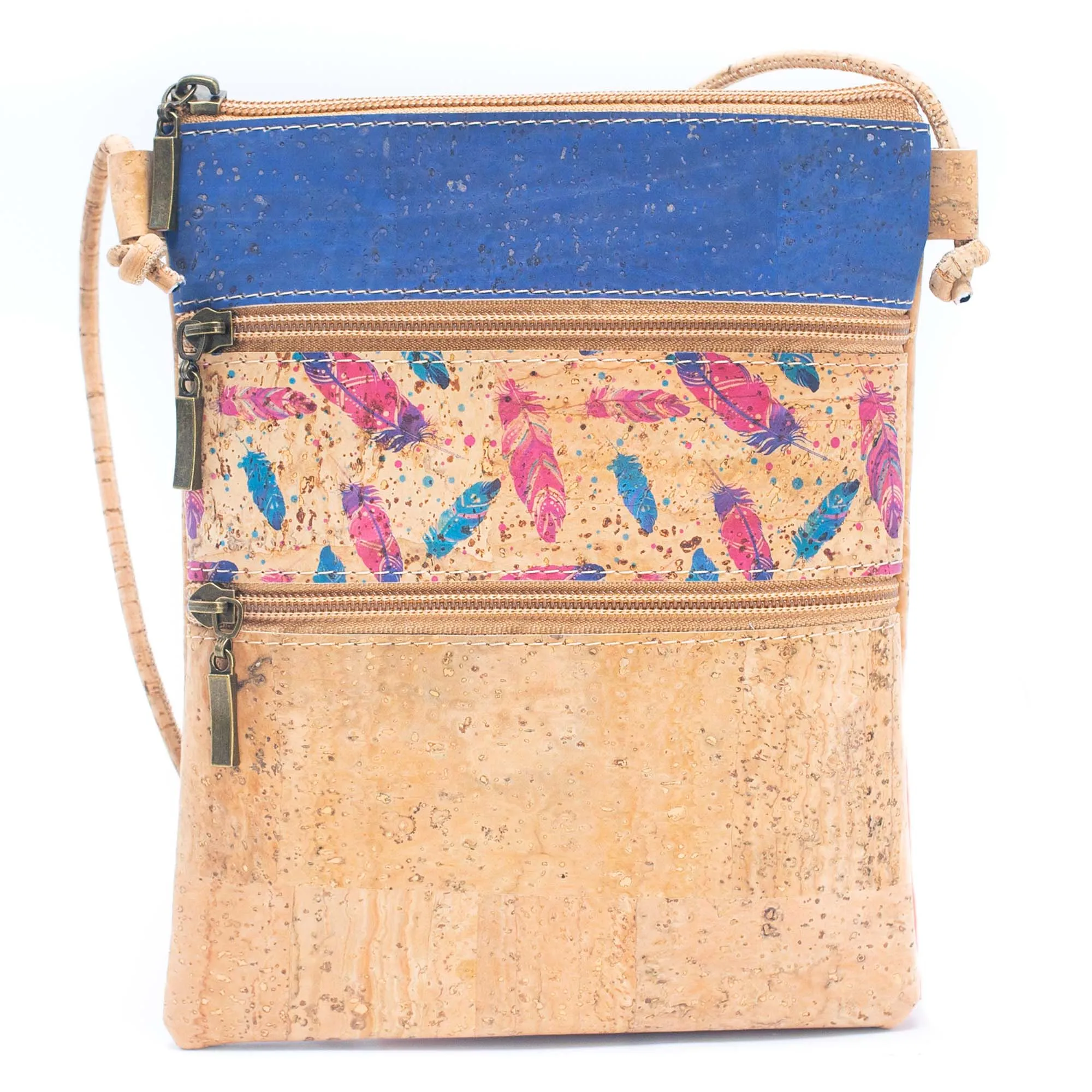 Vibrant Cork Pattern Crossbody 208