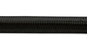 Vibrant Performance 10 Ft. Roll -12 Black Nylon Braid Flex Hose