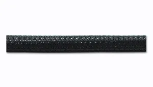 Vibrant Performance 1/4" Diameter Hose and Wire Sleeve Split 10 ft Braided Plastic - Black