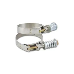 Vibrant Performance Stainless Spring Loaded T-Bolt Clamps 3.53-3.83