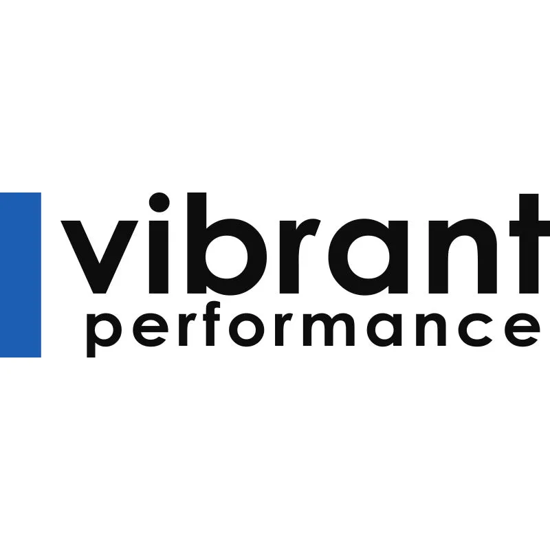 Vibrant Performance TPV Turbo Muffler - 2-1/2 in Center Inlet - 4 in Round Outlet - 6-1/4 in Round Body - 23 in Long - Polished - Universal