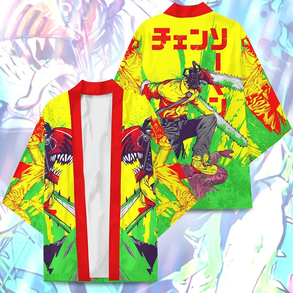 Vibrant Unisex Robe Chainsaw Man