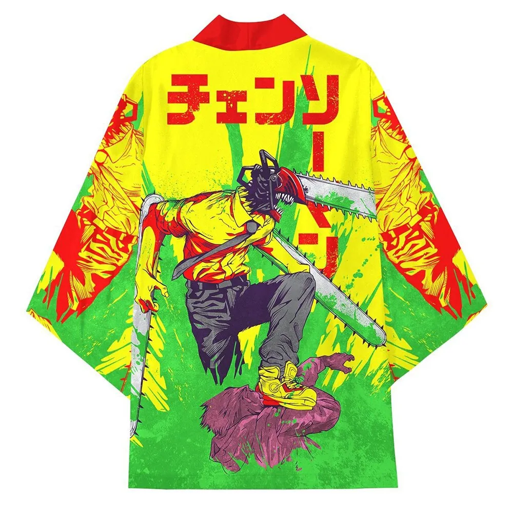 Vibrant Unisex Robe Chainsaw Man