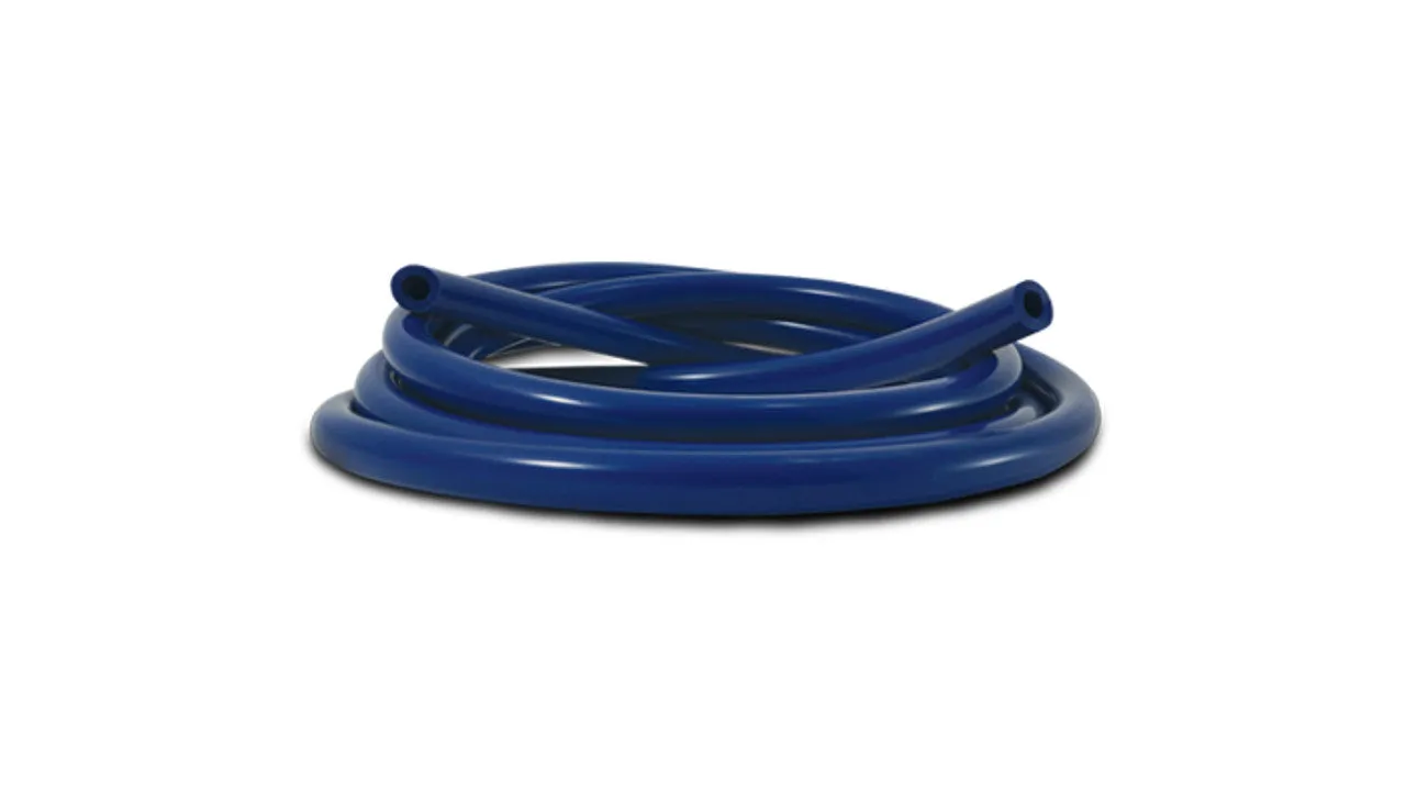 Vibrant Vacuum Hose Bulk Pack, (6.4mm) 0.25" I.D. x 25' long - Blue  - 2103B