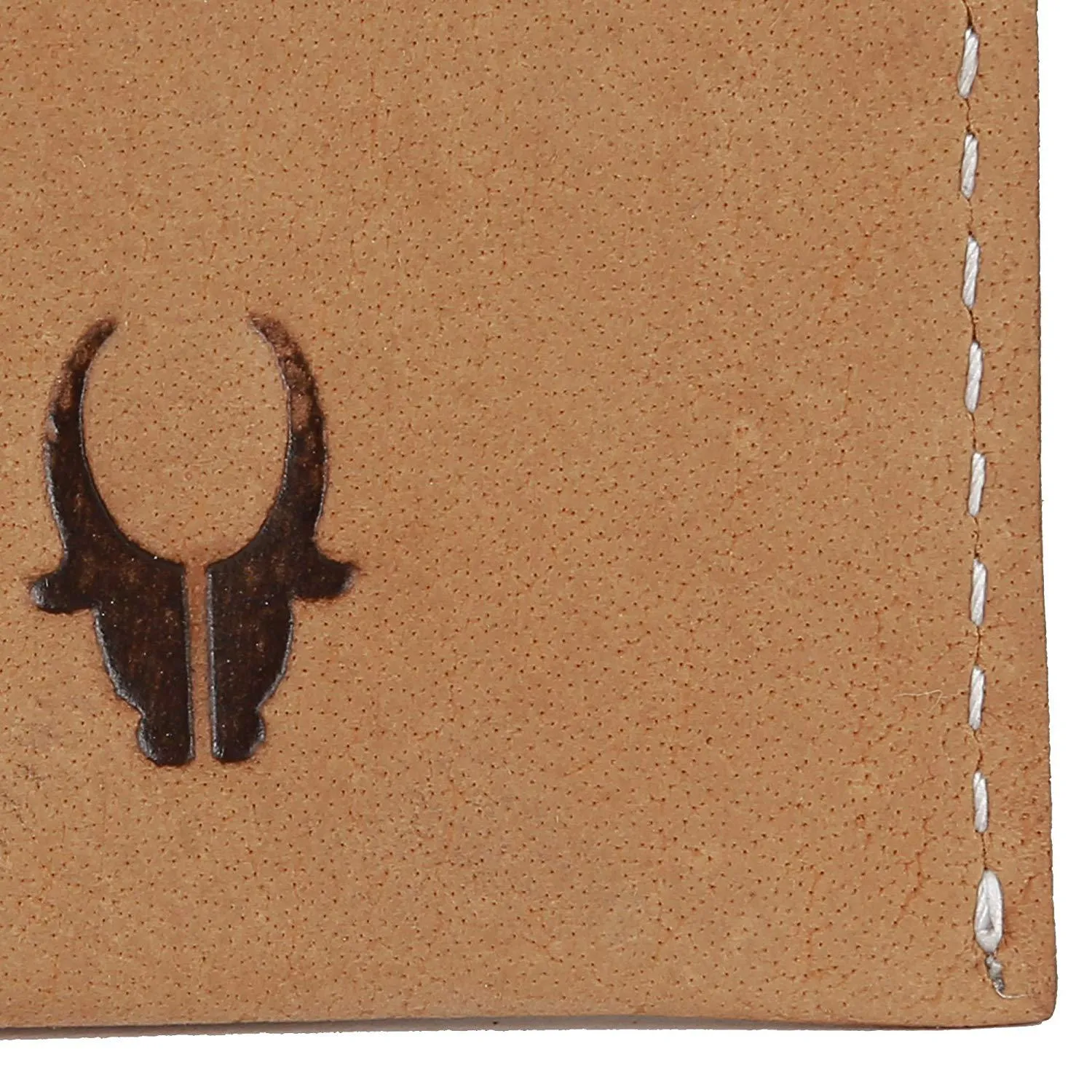 WildHorn Hand Crafted Tan Genuine Leather Credit Card Holder