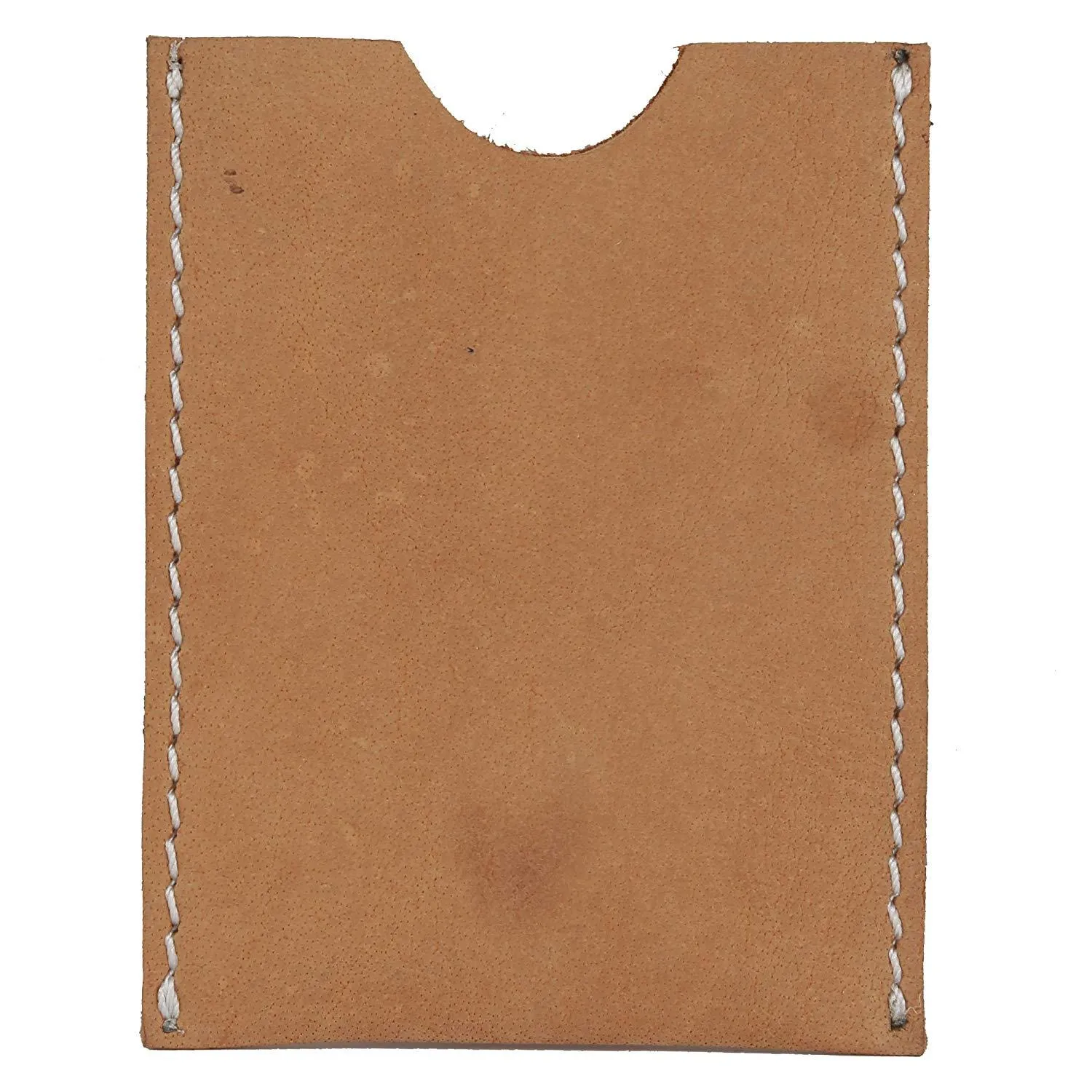 WildHorn Hand Crafted Tan Genuine Leather Credit Card Holder