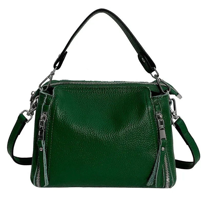 Women's Genuine Leather Satchel Bag