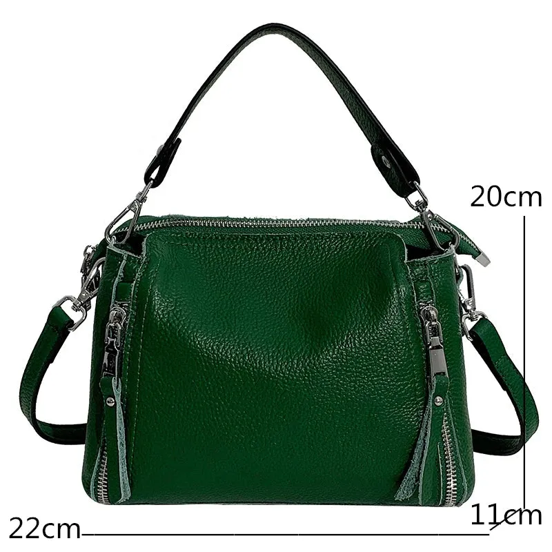 Women's Genuine Leather Satchel Bag