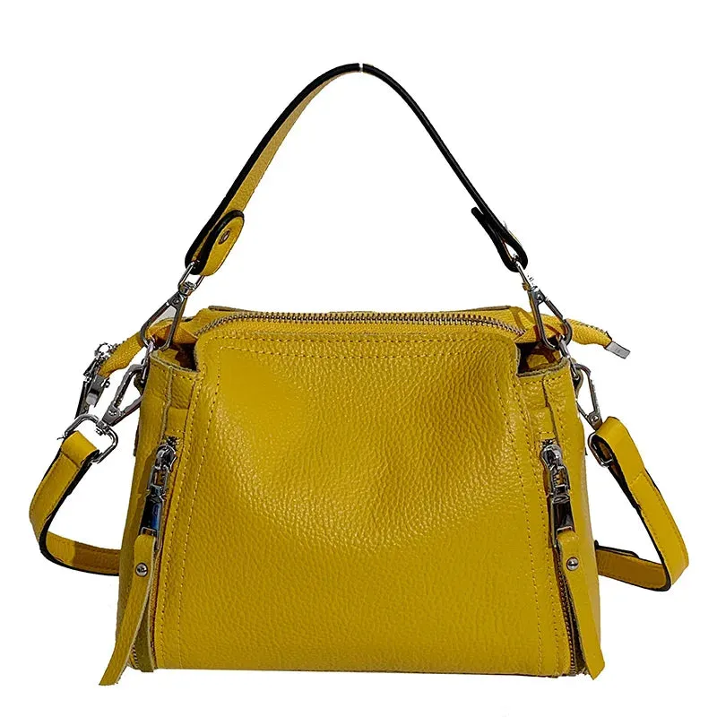 Women's Genuine Leather Satchel Bag