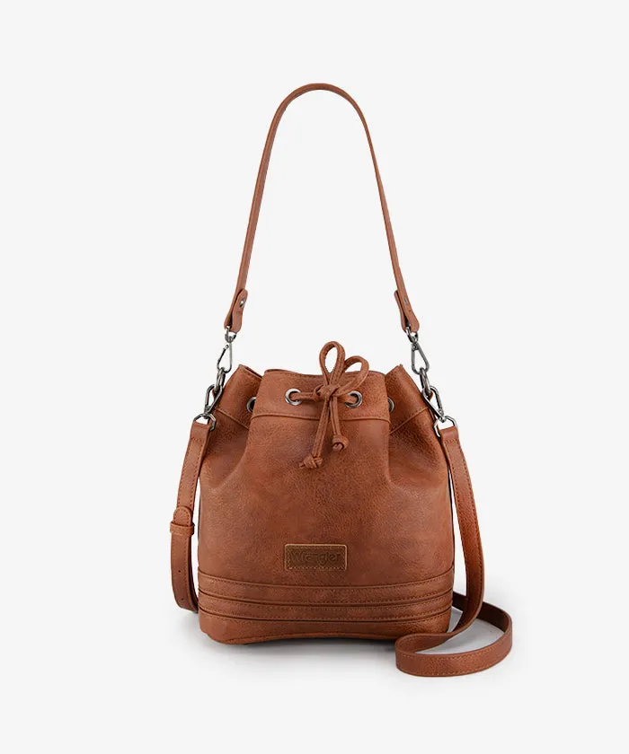 Wrangler Concealed Carry Bucket Crossbody Bag