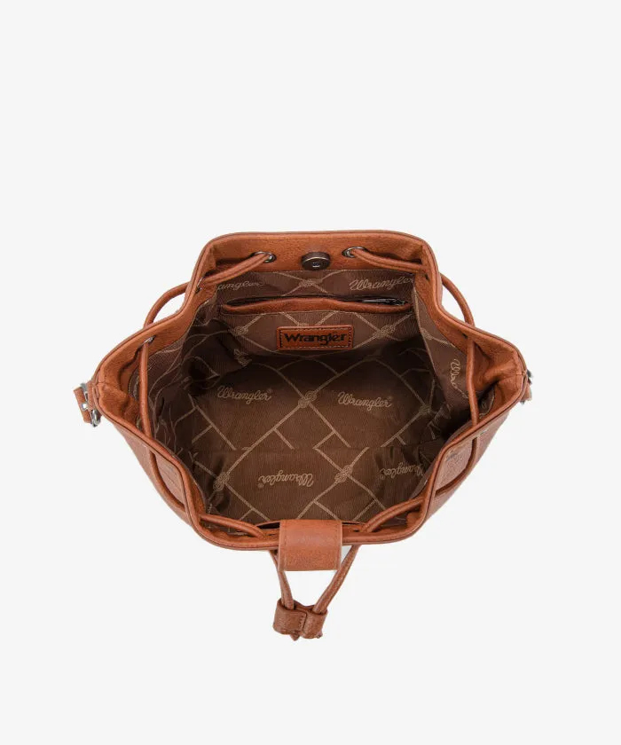 Wrangler Concealed Carry Bucket Crossbody Bag