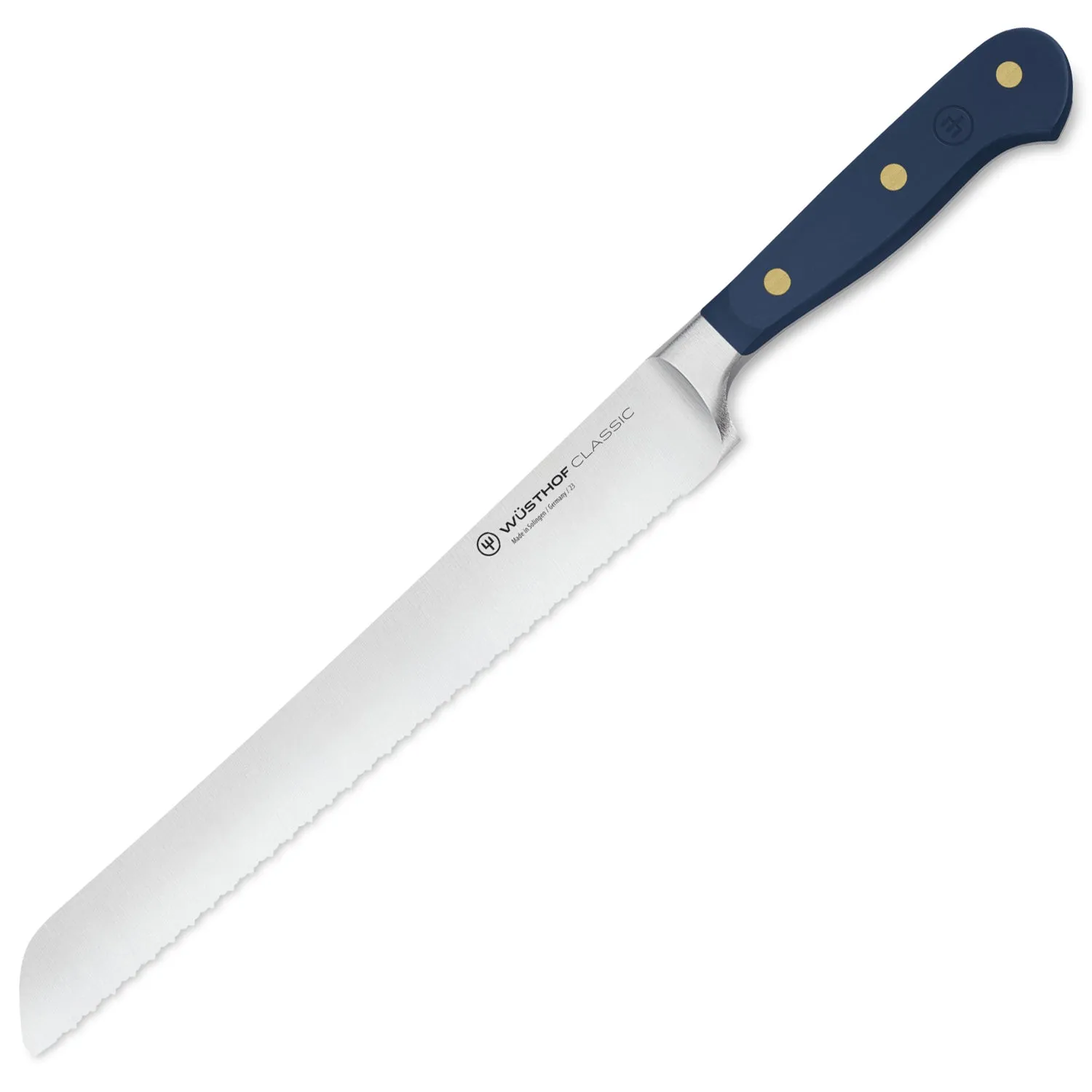 Wusthof Classic  9" Bread Knife, Dbl Serrated - Wild Blueberry