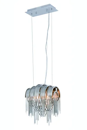 ZC121-1505D11C - Urban Classic: Blythe 2 light Chrome Pendant