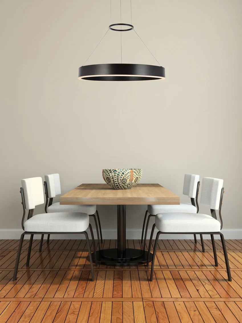 ZC121-5102D24BR - Regency Lighting: Jenta LED light in brown Pendant