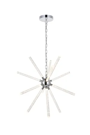 ZC121-5300D32C - Regency Lighting: Vega 12 light Chrome LED Pendant